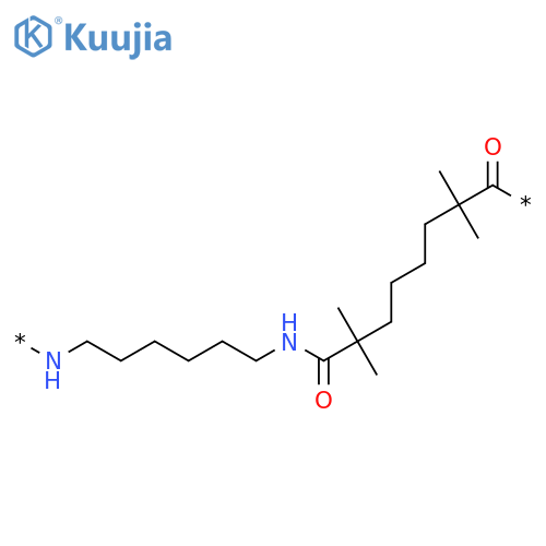 POLY[IMINO-1,6-HEXANEDIYLIMINO(2,2,7,7-TETRAMETHYL-1,8-DIOXO-1,8-OCTANEDIYL)] structure