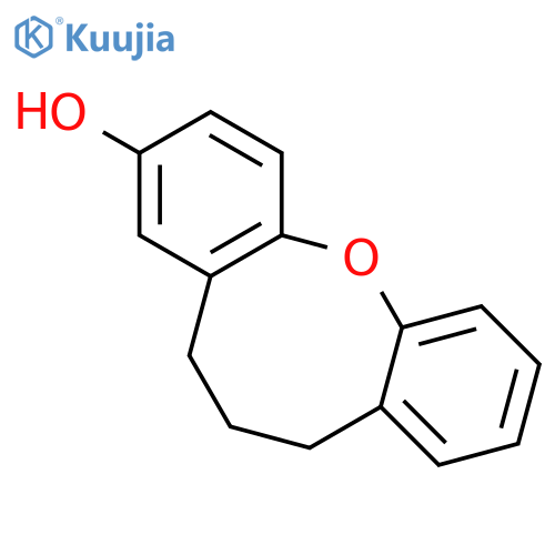 5H-DIBENZ[B,G]OXOCIN-3-OL, 6,7-DIHYDRO- structure