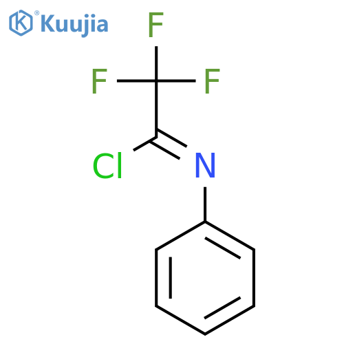 2,2,2-Trifluoro-N-phenylacetimidoyl Chloride structure