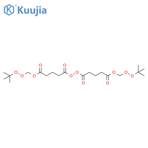 Pentanoic acid, 5,5'-dioxybis[5-oxo-,bis[[(1,1-dimethylethyl)dioxy]methyl] ester structure