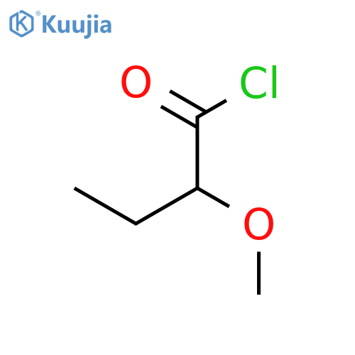 Butanoyl chloride, 2-methoxy- structure