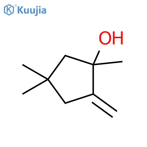 Cyclopentanol, 1,4,4-trimethyl-2-methylene- structure