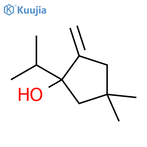 Cyclopentanol, 4,4-dimethyl-2-methylene-1-(1-methylethyl)- structure