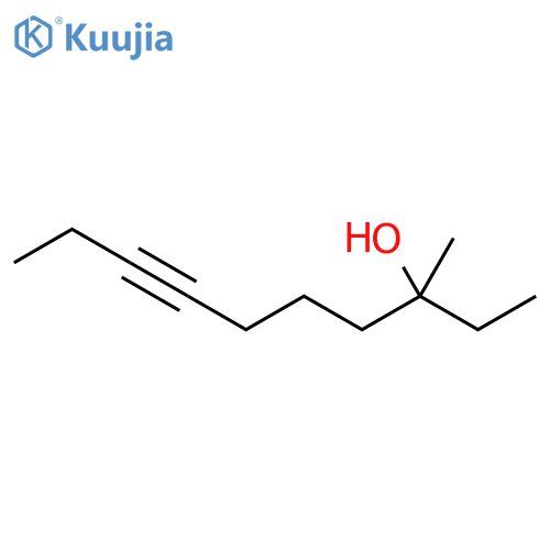 7-Decyn-3-ol, 3-methyl- structure
