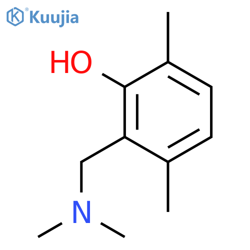 3,6-Dimethyl1-2-dimethylaminoethylphenol structure
