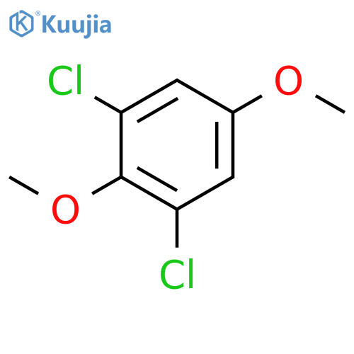 Benzene, 1,3-dichloro-2,5-dimethoxy- structure