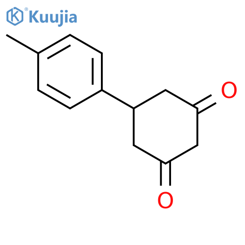 5-(4-Methylphenyl)cyclohexane-1,3-dione structure