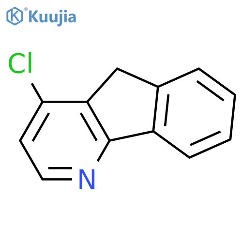 5H-INDENO[1,2-B]PYRIDINE, 4-CHLORO- structure