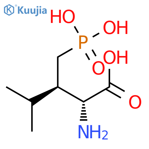 D-ISOLEUCINE, 4-METHYL-3'-PHOSPHONO- structure
