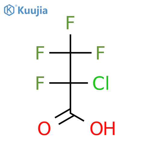 2-Chlorotetrafluoropropionic acid structure
