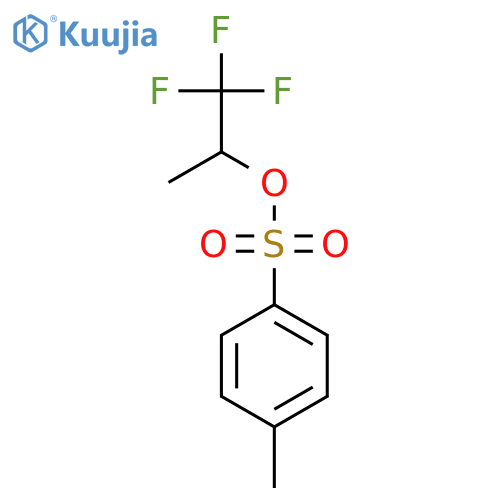 1,1,1-Trifluoropropan-2-yl 4-methylbenzene-1-sulfonate structure