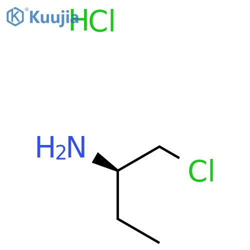 (2R)-1-chlorobutan-2-amine hydrochloride structure