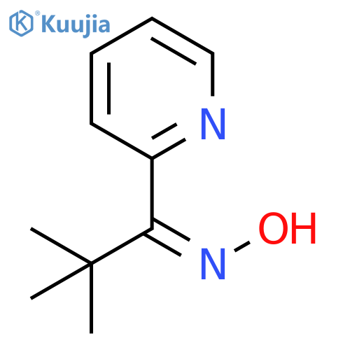 1-Propanone, 2,2-dimethyl-1-(2-pyridinyl)-, oxime, (Z)- structure