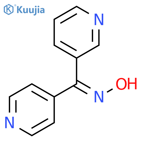 Methanone, 3-pyridinyl-4-pyridinyl-, oxime, (Z)- structure