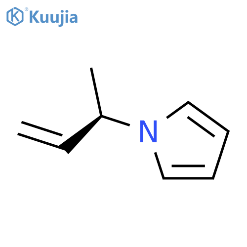 1H-Pyrrole,1-[(1R)-1-methyl-2-propenyl]-(9CI) structure