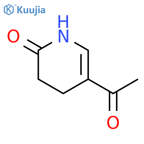2(1H)-Pyridinone, 5-acetyl-3,4-dihydro- structure