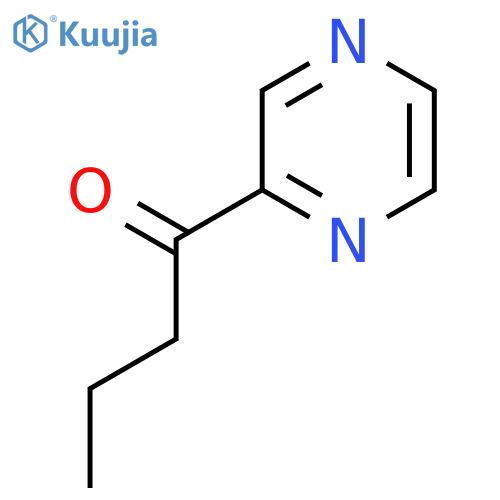 1-(Pyrazin-2-yl)butan-1-one structure