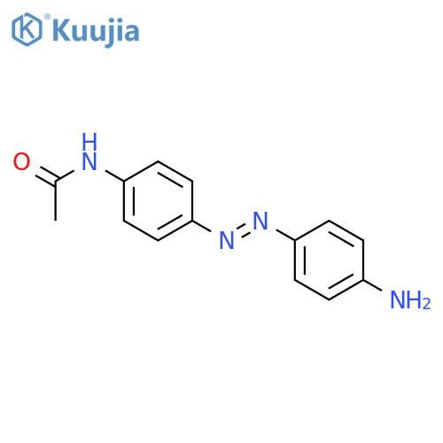Acetamide, N-[4-[(4-aminophenyl)azo]phenyl]- structure