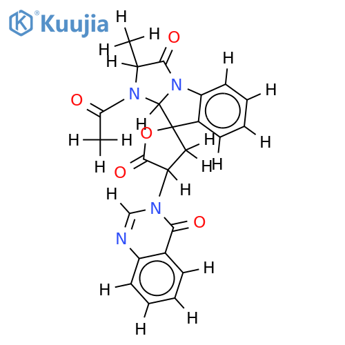 N-Ac-Tryptoquivaline F structure