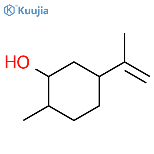 2-Methyl-5-(prop-1-en-2-yl)cyclohexanol structure