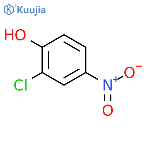 2-Chloro-4-nitrophenol structure