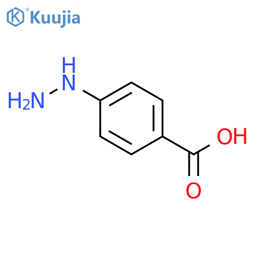 4-hydrazinobenzoic acid structure