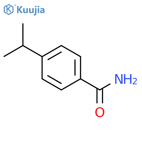 Benzamide,4-(1-methylethyl)- structure