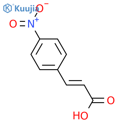 4-Nitrocinnamic acid structure