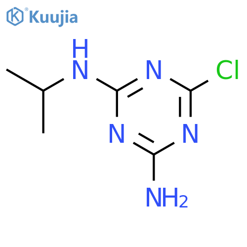 2-Amino-4-isopropylamino-6-chlorotriazine structure