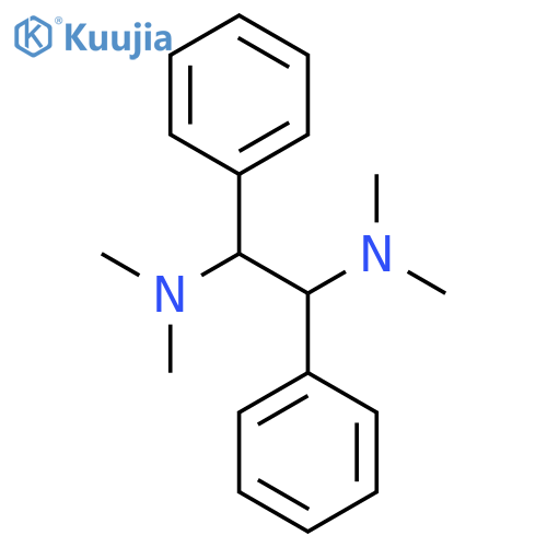 1,2-Ethanediamine, N,N,N',N'-tetramethyl-1,2-diphenyl- structure