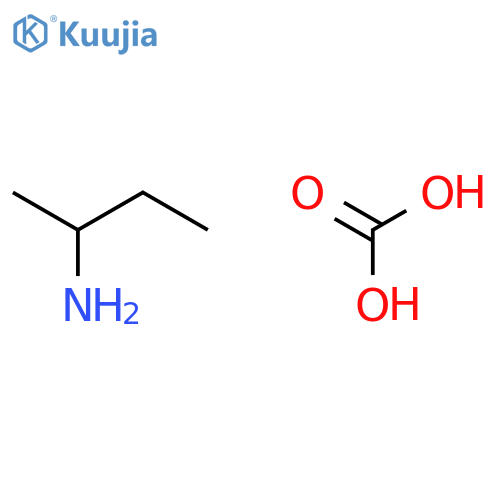 carbonic acid - butan-2-amine (1:1) structure