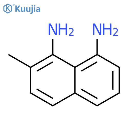 1,8-Naphthalenediamine, 2-methyl- structure