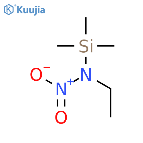 Silanamine, N-ethyl-1,1,1-trimethyl-N-nitro- structure