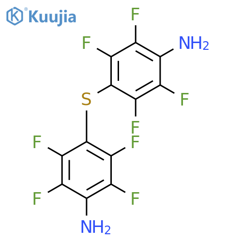 Benzenamine, 4,4'-thiobis[2,3,5,6-tetrafluoro- structure