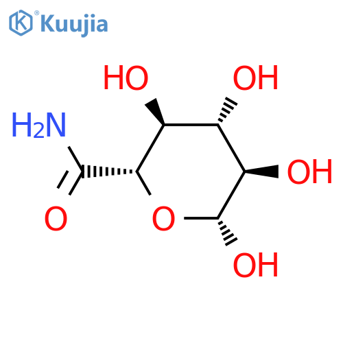 (2S,3S,4R,5R,6R)-3,4,5,6-tetrahydroxytetrahydro-2H-pyran-2-carboxamide (non-preferred name) structure
