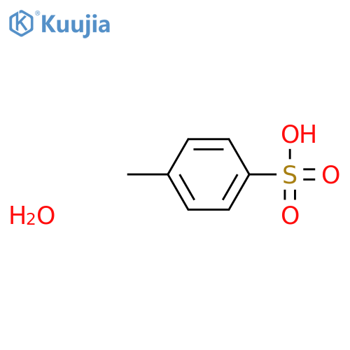 p-Toluenesulfonic acid monohydrate structure