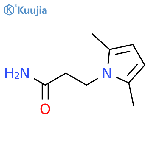 1H-Pyrrole-1-propanamide, 2,5-dimethyl- structure