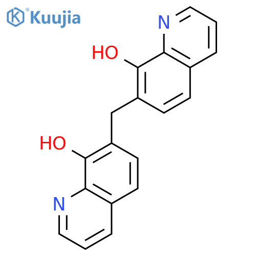 8-QUINOLINOL, 7,7'-METHYLENEBIS- structure