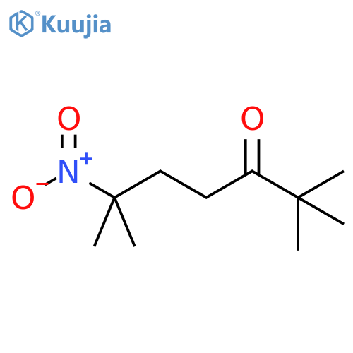 3-Heptanone, 2,2,6-trimethyl-6-nitro- structure