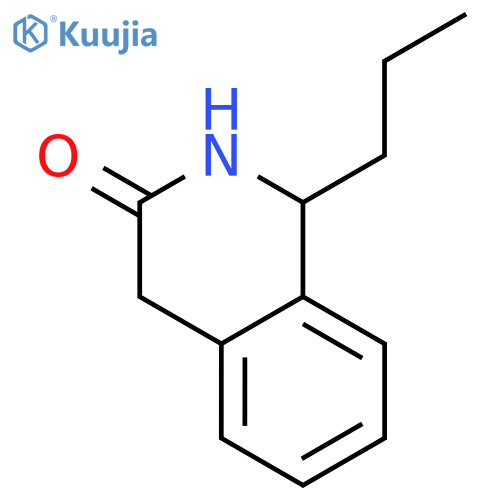 3(2H)-Isoquinolinone, 1,4-dihydro-1-propyl- structure