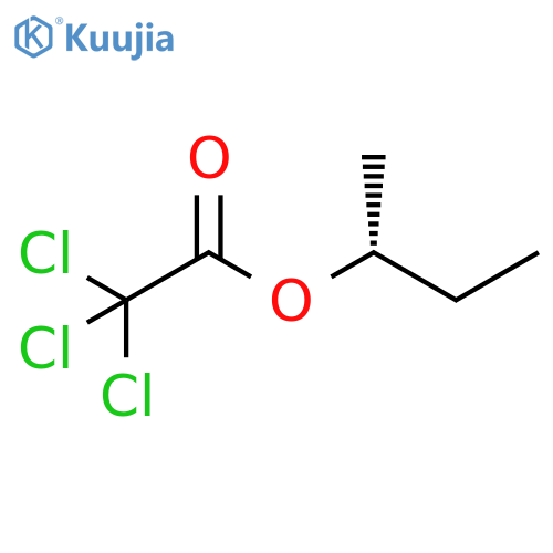 Acetic acid, trichloro-, 1-methylpropyl ester, (R)- structure