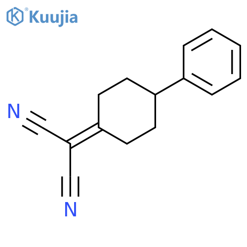 PROPANEDINITRILE, (4-PHENYLCYCLOHEXYLIDENE)- structure