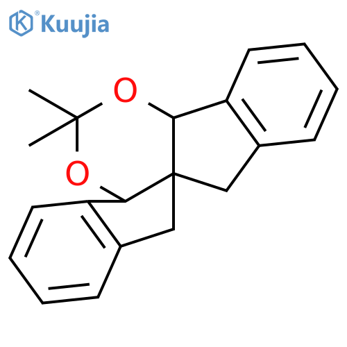Diindeno[1,2-d:2',1'-e][1,3]dioxin, 4b,7a,12,13-tetrahydro-6,6-dimethyl- structure