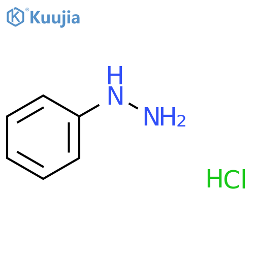 Hydrazine, phenyl-, labeled with carbon-14, monohydrochloride (9CI) structure