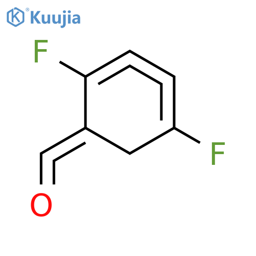 2,3,4-Cyclohexatrien-1-ylidene, 6-carbonyl-2,5-difluoro- structure