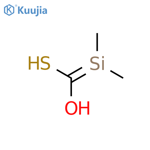 Methanol, (dimethylsilylene)mercapto- structure