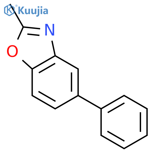 2-Methyl-5-phenylbenzoxazole structure
