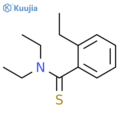Benzenecarbothioamide, N,N,2-triethyl- (9CI) structure