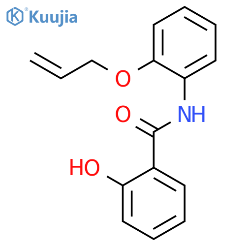BENZAMIDE, 2-HYDROXY-N-[2-(2-PROPENYLOXY)PHENYL]- structure