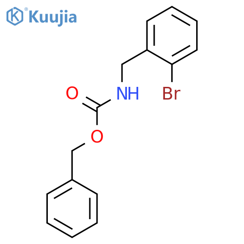benzyl N-(2-bromophenyl)-N-methylcarbamate structure